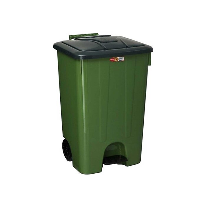 Şenyayla Köşeli Pedal.Çöp Kov.85Lt Gri - 1