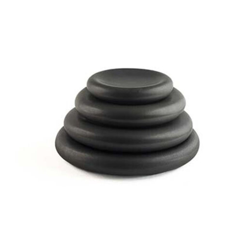 Matgusto Dhara Show Mat Siyah Düz Tabak Q:17 H:4 cm SWM25174 - 2