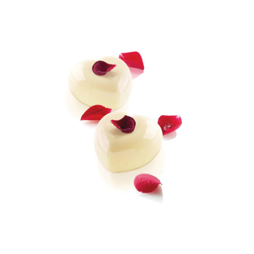 Silikomart Amorini 100 Kalp Silikon Kalıp 63X65 H 39 mm 36.186.99.0065 - 4