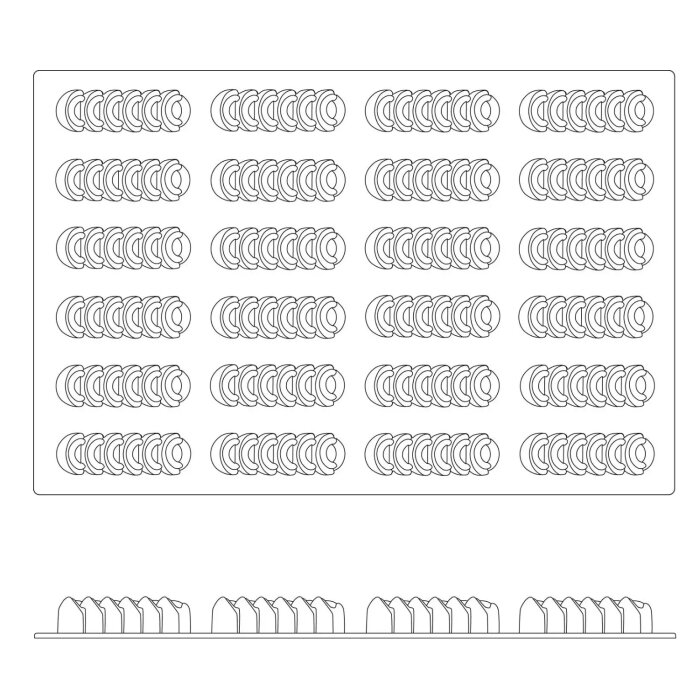 Silikomart 40X60 Sq028 24 Lu Surf 120 X 2,5 cm H 40.428.20.0000 - 3