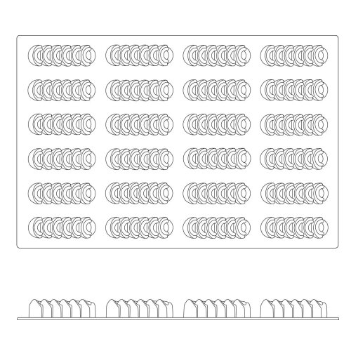 Silikomart 40X60 Sq028 24 Lu Surf 120 X 2,5 cm H 40.428.20.0000 - 3