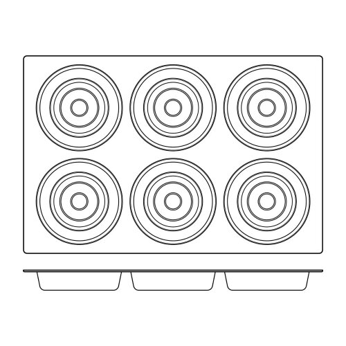 Silikomart 40X60 Sq031 6 Lı Tart Ø 165,5 Mm H 39 M 40.431.20.0000 - 3