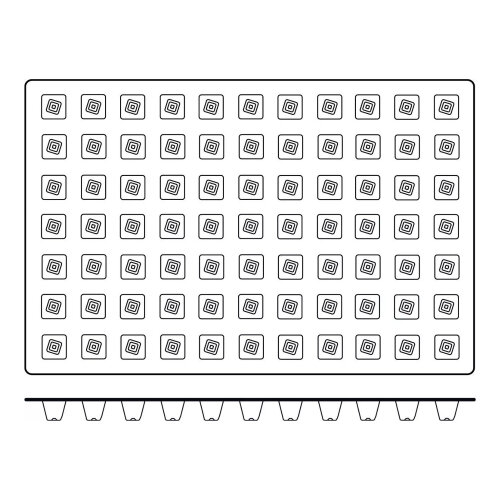 Silikomart 40X60 Sq046 77 Lı Mini Pyramid 28X 28 mm 40.446.20.0000 - 3