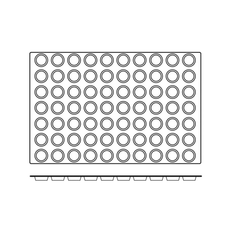 Silikomart 40X60 Sq050 70 Li Florentis Ø 45 Mm H 1 40.450.20.0000 - 3