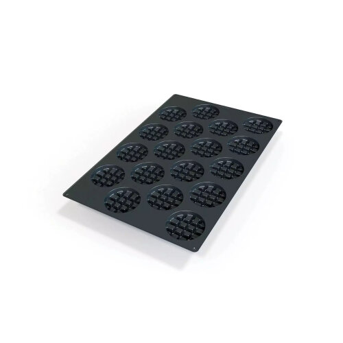 Silikomart 40X60 Sq051 18 Li Wafflw Round Ø 90 mm H 40.451.20.0000 - 4