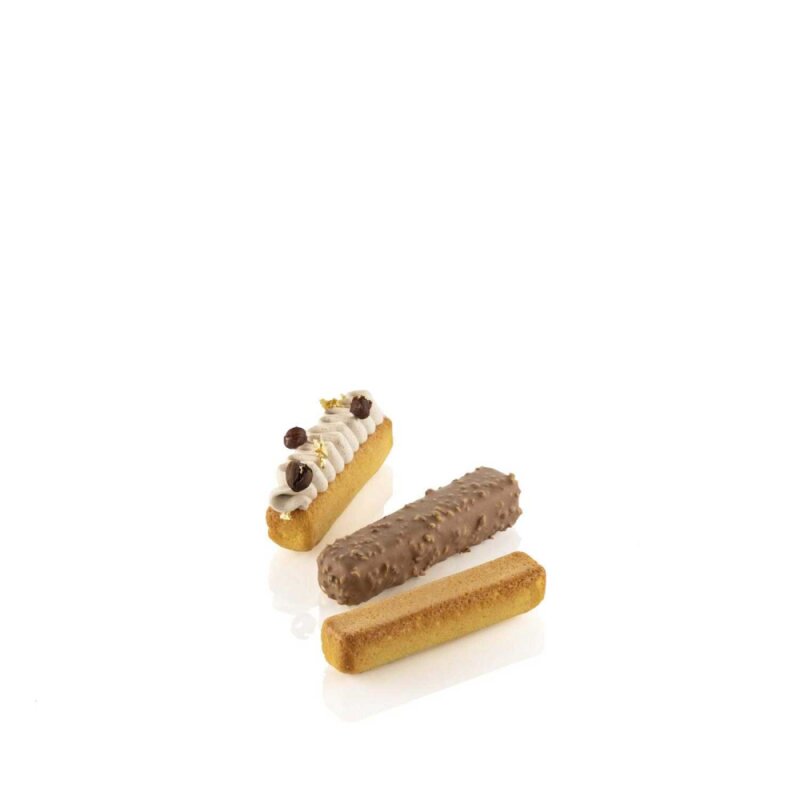 Silikomart Sq082 Stiıpe Eclair Silikon Pasta Kalıbı 40.483.20.0000 - 3