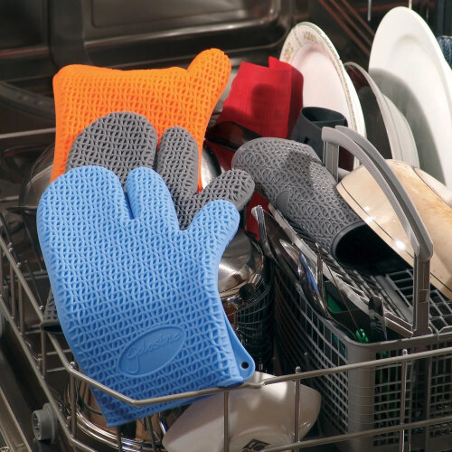 Silikomart Acc072 DayanıklıS.Eldiven Siyah 285X168 H 20 70.200.20.0001 - 4