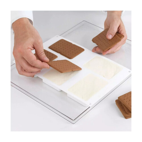 Silikomart Bısc 04 Double 68X99 H20 mm 25.133.87.0098 - 5