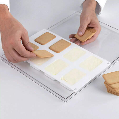 Silikomart Bisc 04 M Mini Double 70X48 H 20 mm 25.140.87.0098 - 4