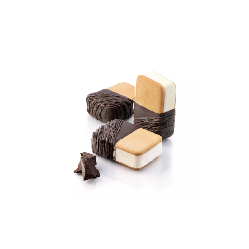 Silikomart Bisc 04 M Mini Double 70X48 H 20 mm 25.140.87.0098 - 1