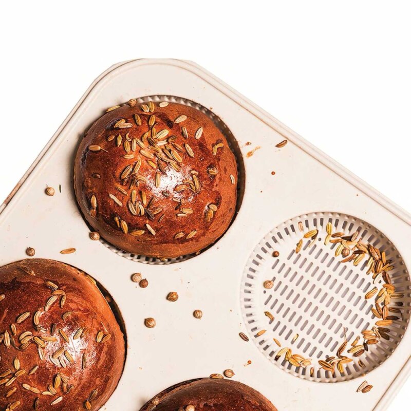 Silikomart Burger Bread Silikon Kalıp 21.001.13.0065 - 4