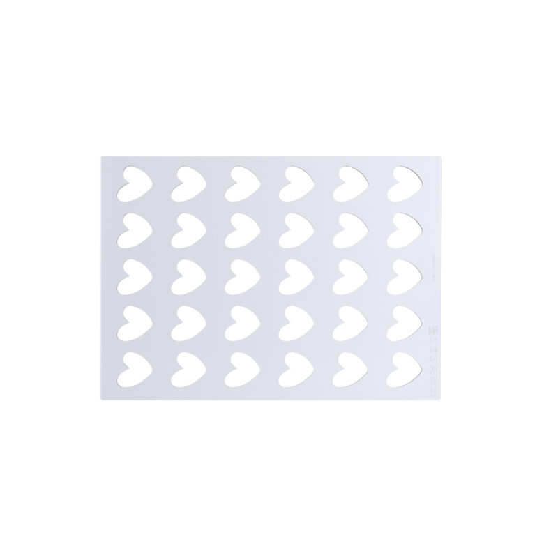 Silikomart Chablon Heart Set 2 Silikon Kalıp 25.008.86.0065 - 2