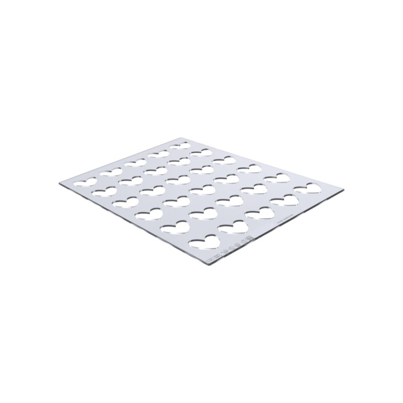 Silikomart Chablon Heart Set 2 Silikon Kalıp 25.008.86.0065 - 3