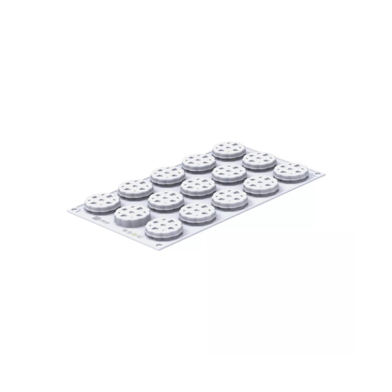 Silikomart Crostata Xs 20 N.15 Ø44 H 17 Mm 36.457.87.0065 - 4