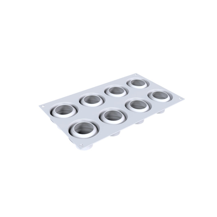 Silikomart Daisy 60 Silikon Kalıp Ø58 h 41 mm+kesicisi 36.417.87.0065 - 2