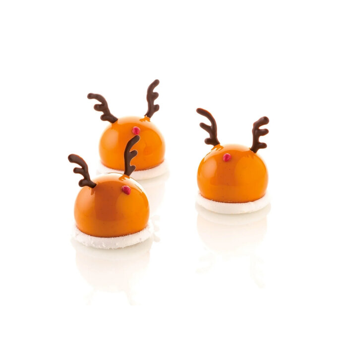 Silikomart Dolce Tartufo Silikon Pasta Kalıbı 26.192.13.0065 - 3