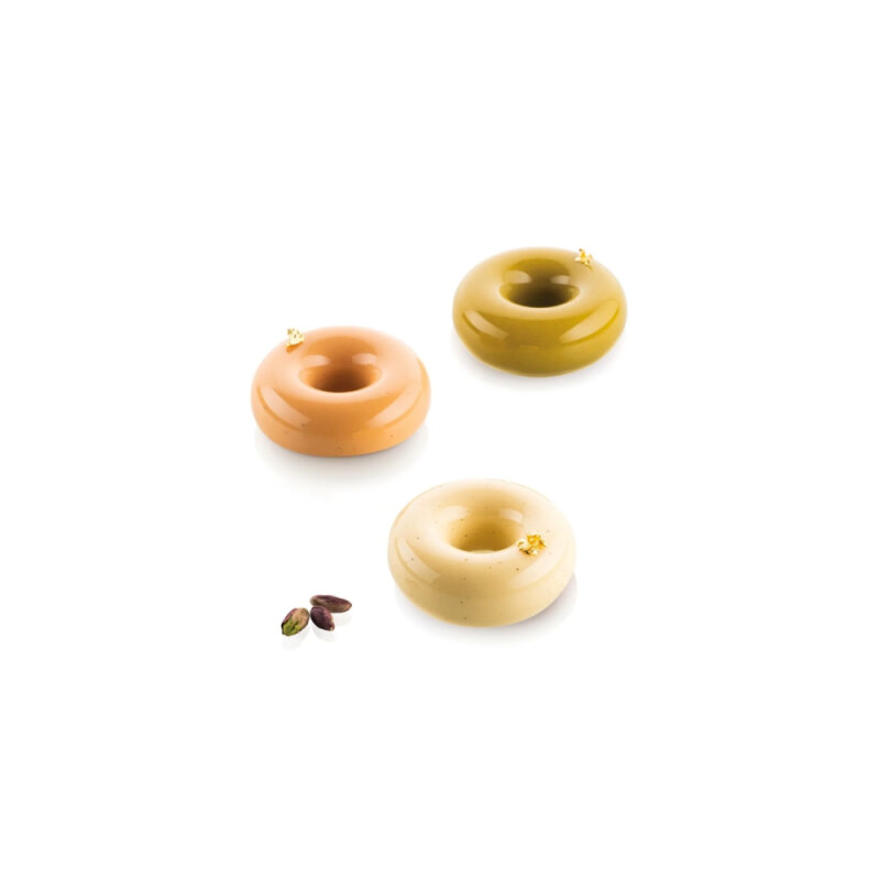 Silikomart Donuts Gourmand 80 Silikon Kalıp ø72 36.354.87.0065 - 1