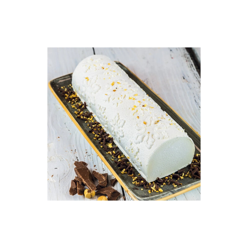 Silikomart Frozen Buche Silikon Pasta Kalıbı 25.071.63.0065 - 4