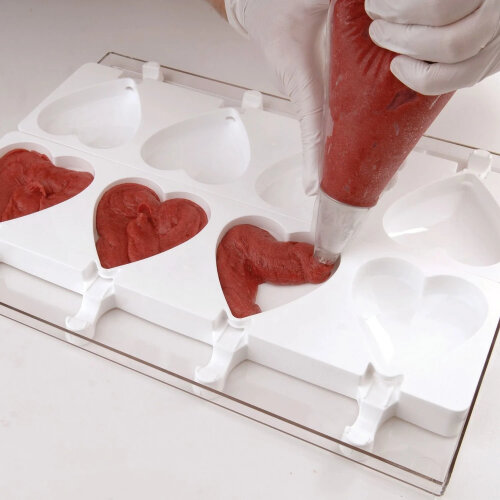 Silikomart Gel03 HeartIc Set 2 S. Kalıp 25.313.87.0098 - 3