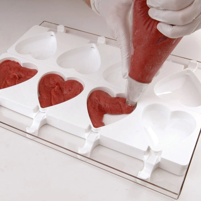 Silikomart Gel03 HeartIc Set 2 S. Kalıp 25.313.87.0098 - 3