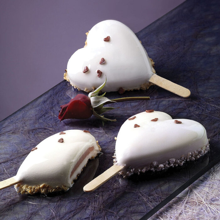 Silikomart Gel03m Mini Kalp 2 Parça Stick Dondurma Kalıbı 25.333.87.0060 - 4