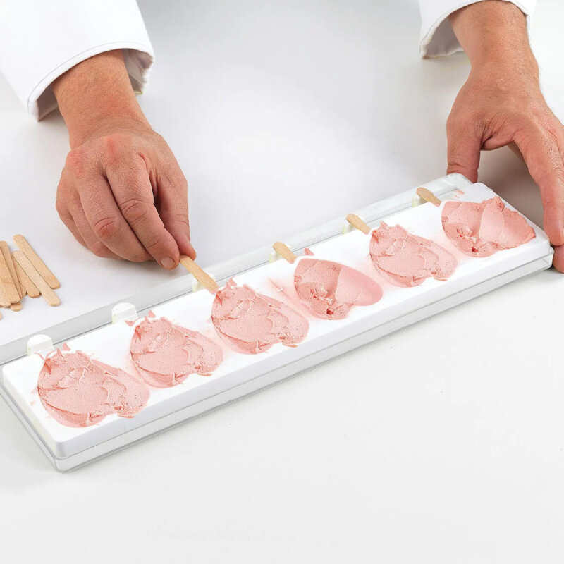 Silikomart Gel03m Mini Kalp 2 Parça Stick Dondurma Kalıbı 25.333.87.0060 - 3