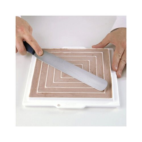 Silikomart İnsert Decor Square 40X40 Silikon Pasta Kalıbı 28.002.87.0065 - 3