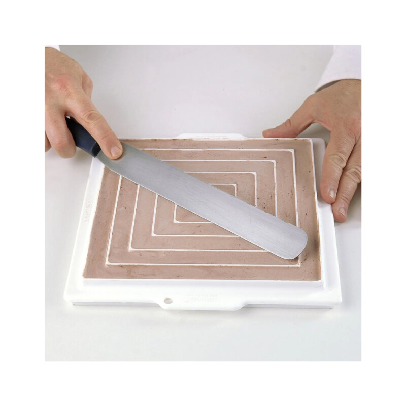 Silikomart İnsert Decor Square 40X40 Silikon Pasta Kalıbı 28.002.87.0065 - 3