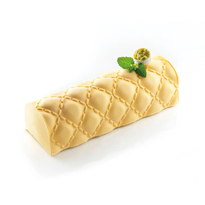 Silikomart Kıt Bûche Matellassé03 Silikon Kalıp 250X90 25.053.99.0065 - 1