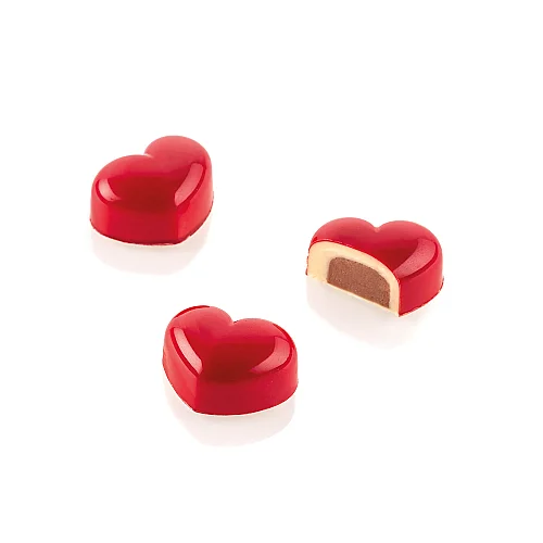 Silikomart Kıt Cuore 01 - Ch020 Trıtan Mould 35X27 52.920.86.0065 - SİLİKOMART