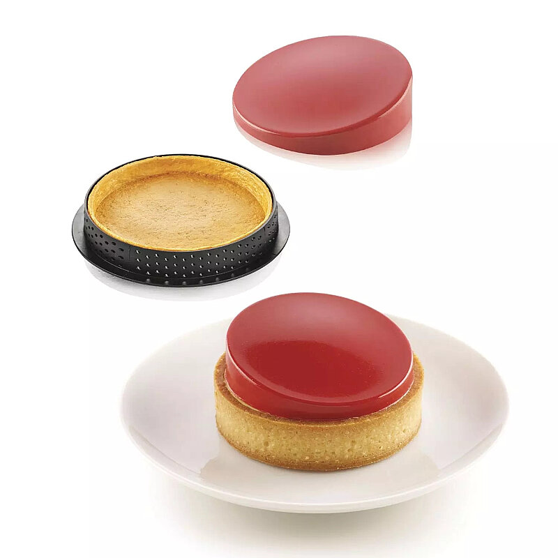 Silikomart Kıt Mını Tarte Glam – 6 Rıngs Ø80 25.293.13.0065 - 2