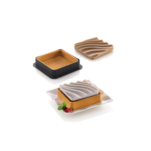 Silikomart Kit Mini Tarte Silikon Pasta Kalıp Set 25.304.13.0065 - 2