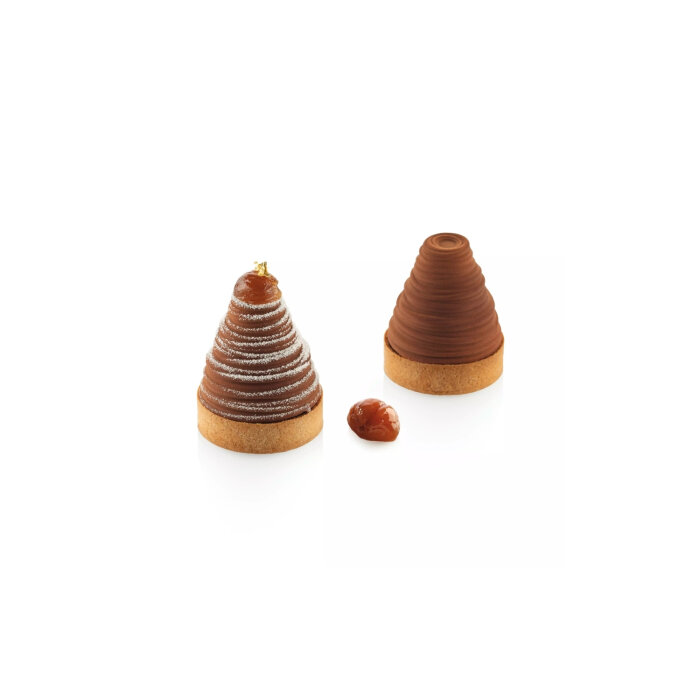 Silikomart Kıt Tarte Rıng Albıa Ø70 Mm Set Ø65 H 25.443.87.0065 - 1