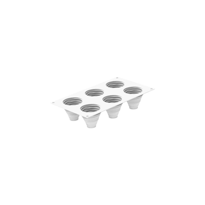 Silikomart Kıt Tarte Rıng Albıa Ø70 Mm Set Ø65 H 25.443.87.0065 - 4