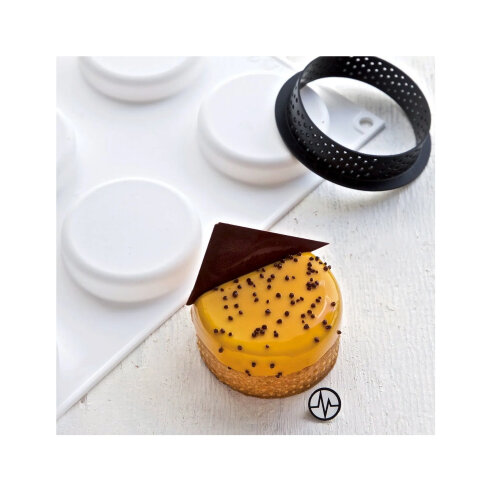 Silikomart Kıt Tarte Rıng Klassik Silikon Çikolata Kalıbı 25.306.87.0065 - 4