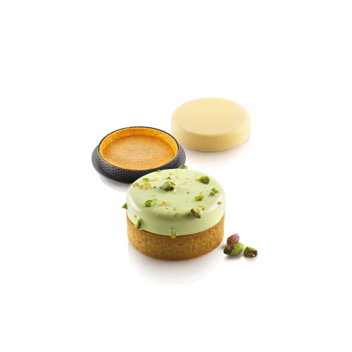 Silikomart Kıt Tarte Rıng Klassik Silikon Çikolata Kalıbı 25.306.87.0065 - 2