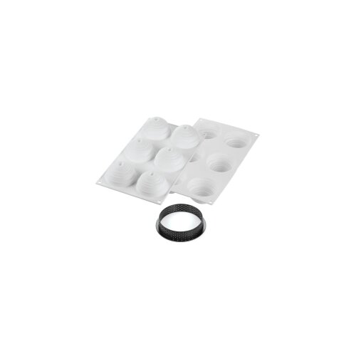 Silikomart Montblach Tart Kiti Silikon Ø80 mm 25.297.87.0065 - 5