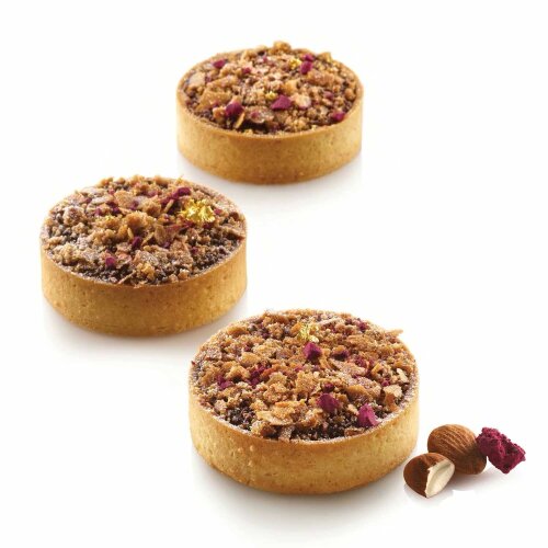 Silikomart Kit Tarte Ring Round Pasta Kalıbı 52.306.20.0165 - 3