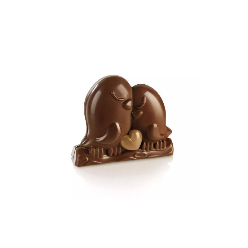 Silikomart Loving Birds Kıt 2 Silikon Çikolata Kalıbı 70.608.99.0065 - 1