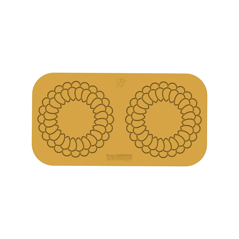 Silikomart Mandala Silikon Kalıp Mould N.2 Ø140 H 2 M - 2