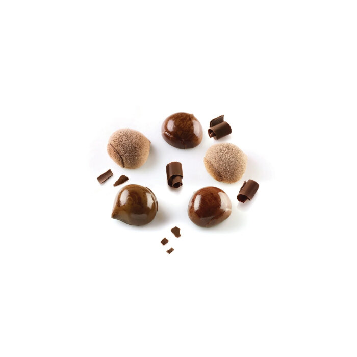 Silikomart Marron Glace 30 Silikon Pasta Kalıbı 36.242.87.0065 - 1