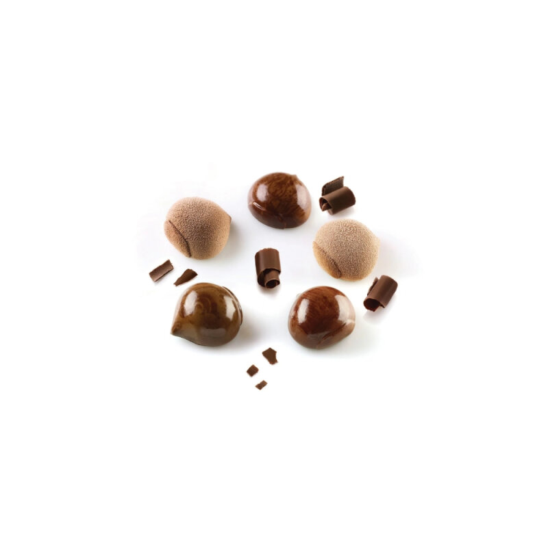 Silikomart Marron Glace 30 Silikon Pasta Kalıbı 36.242.87.0065 - 1