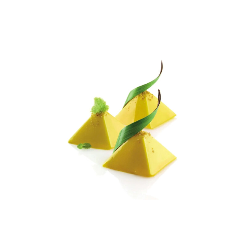 Silikomart Piramıt Sq-010 Silikon Pasta Kalıbı 40.410.20.0000 - 1