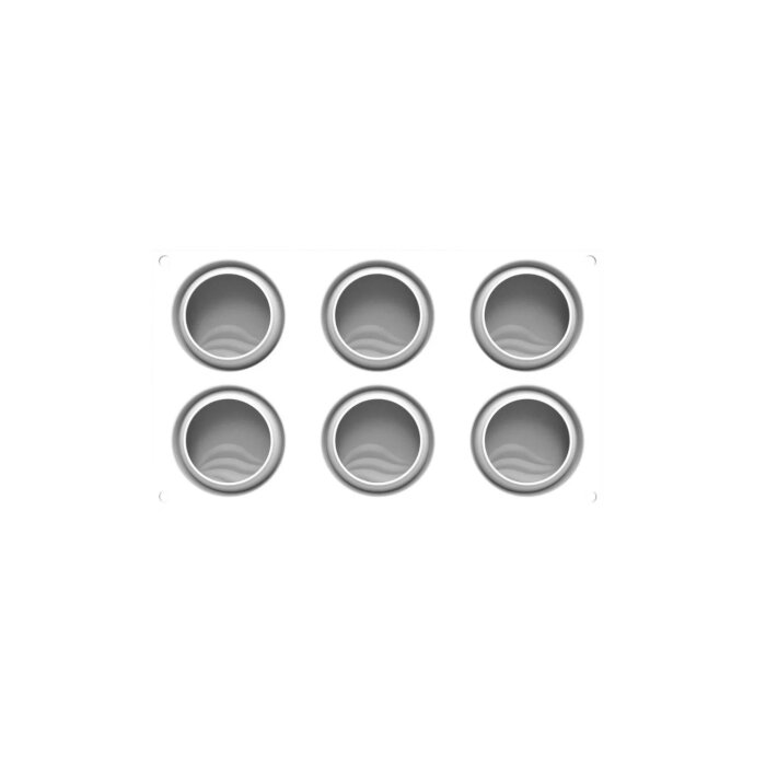 Silikomart Ocean 100 Silikon Kalıp Ø70 H 30 mm 36.423.87.0065 - 4