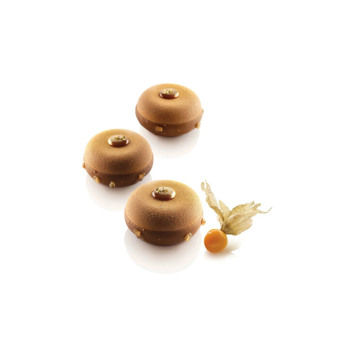 Silikomart Yuvarlak 50 Silikon Kalıp Q:55 H:25 mm 36.301.87.0065 - 4