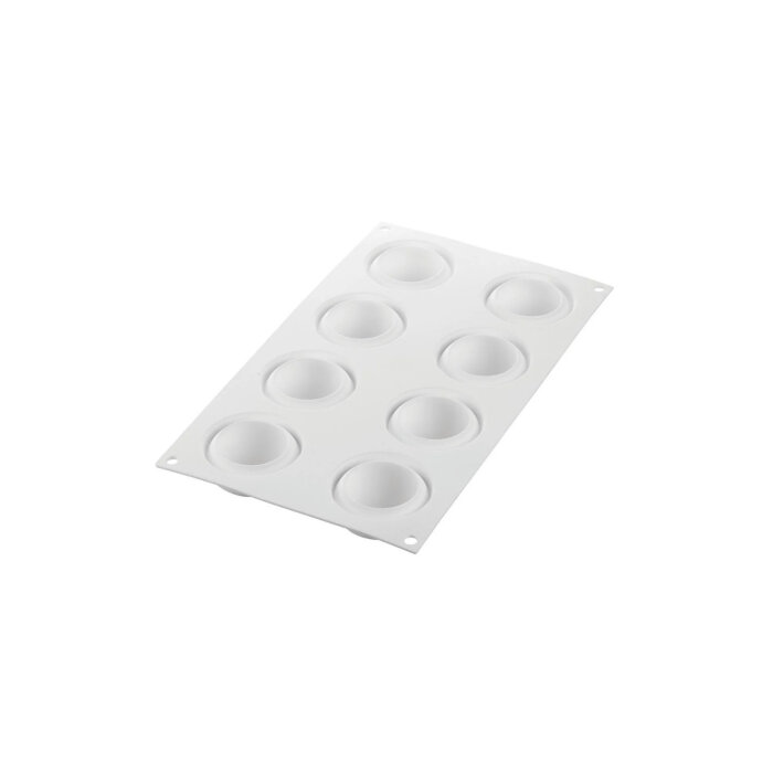 Silikomart Yuvarlak 50 Silikon Kalıp Q:55 H:25 mm 36.301.87.0065 - 6