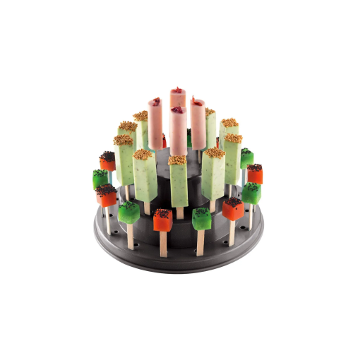 Silikomart Pops Stand Siyah Dısplay Stand For Ca 25.939.20.0065 - 2