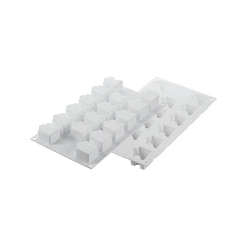 Silikomart Puzzle 30 Silikon Kalıp 42X34 H 28 M 36.314.87.0065 - 4