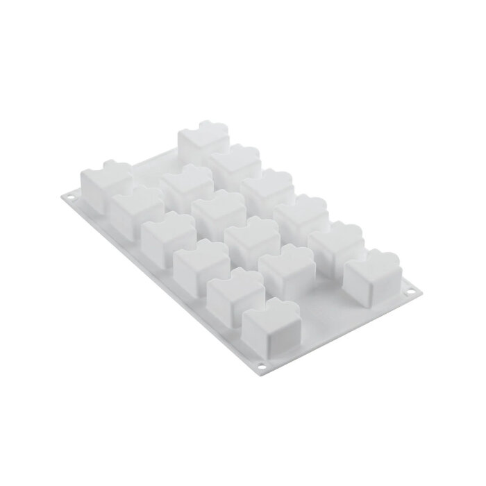 Silikomart Puzzle 30 Silikon Kalıp 42X34 H 28 M 36.314.87.0065 - 5