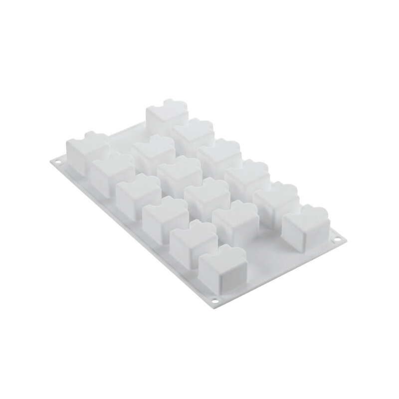 Silikomart Puzzle 30 Silikon Kalıp 42X34 H 28 M 36.314.87.0065 - 5